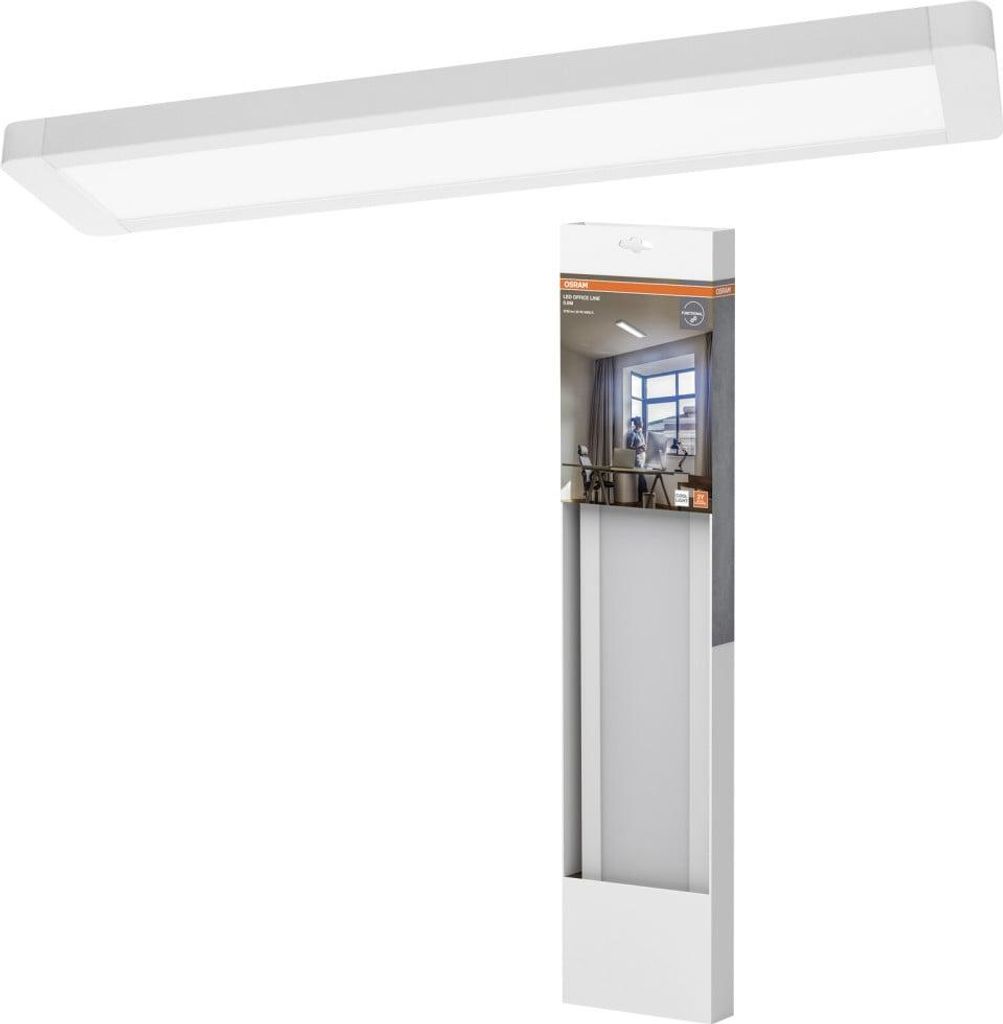 Osram LED Deckenleuchte Office Line 60cm Weiß 25W 3700lm neutralweiß 4000K