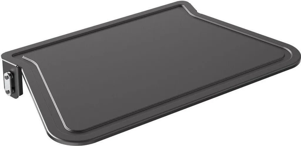 Étagère réglable Vivolink VLFS70120SHELF en acier noir pour support TV