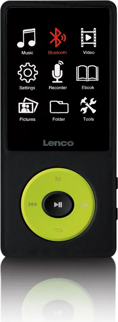 Lettore MP3 Digitale Portatile Per Bambini Con Cuffie HD – Leggero, Custodia In Metallo, 8 Ore Di Batteria, Supporto Fino A 64GB, Verde