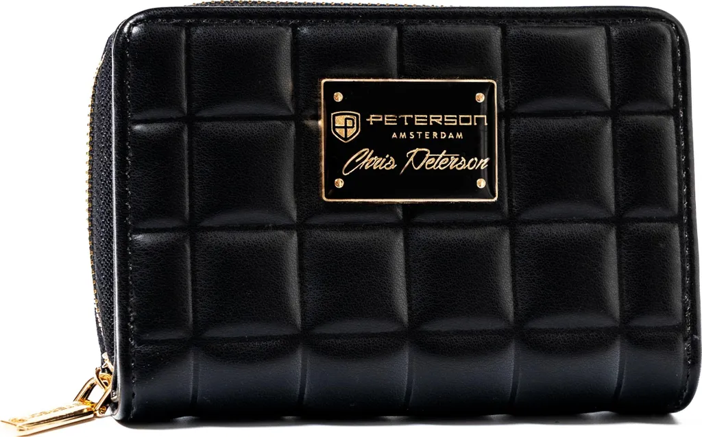 Portafoglio Peterson PTNPKK0274622 in Vera Pelle con Protezione RFID