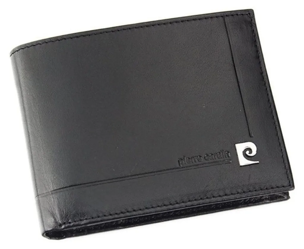 Portefeuille Pierre Cardin YS5071 8805 RFID Noir en Cuir Véritable Chic