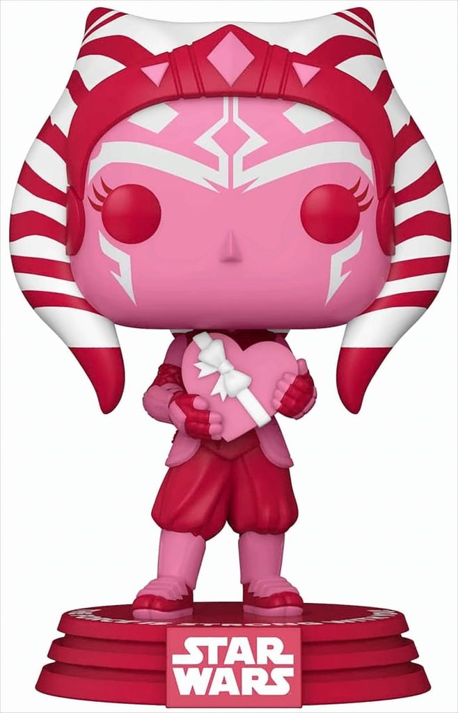 Star Wars Valentín POP! Star Wars vinylová figúrka Ahsoka 9 Obrázok produktu 