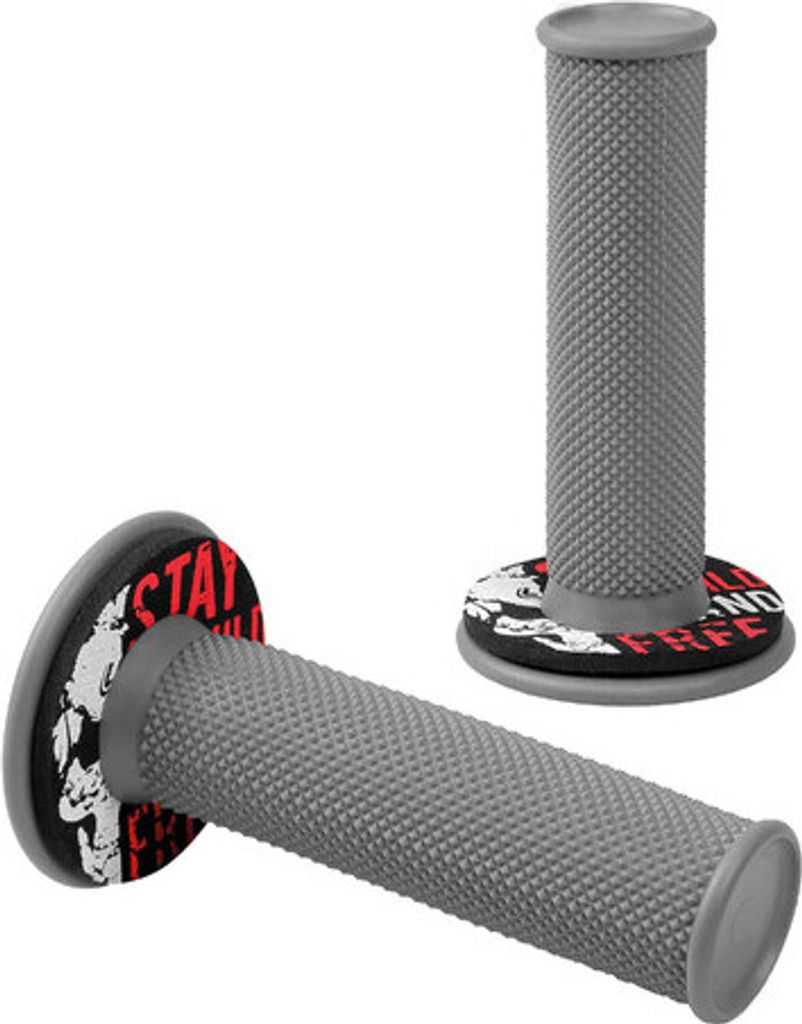 Lampa Donut Off-Road GripsRoad Universalgriffe Rot Grau