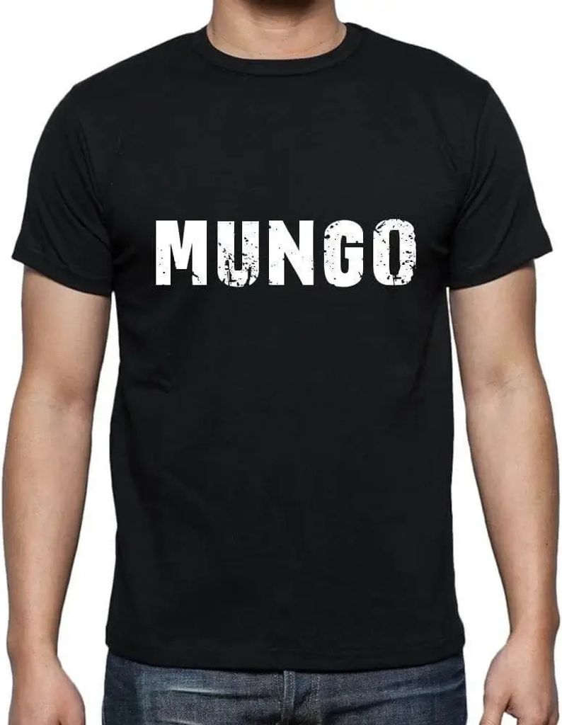 Herren Grafik T-Shirt Mungo Öko-Verantwortlich Vintage Jahrgang Kurzarm Lustige Druck Geburtstag Geschenk Mann