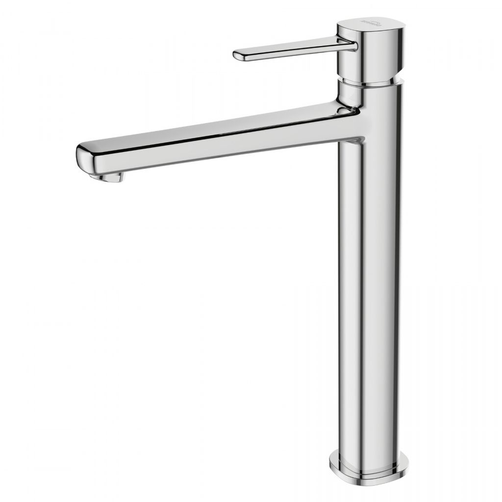 Invena | Glamour Waschtischarmatur - Hoch - 25 Mm Keramischer Mischmechanismus - Perlator - Chromarmatur