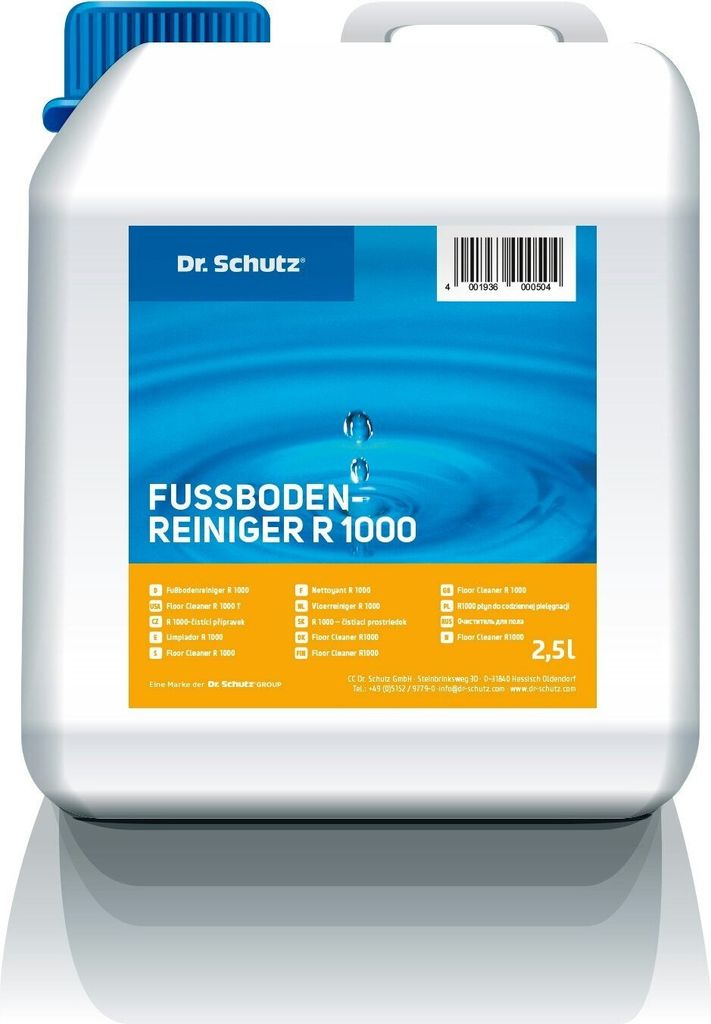 Dr. Schutz Fußbodenreiniger R 1000 2,5 Liter