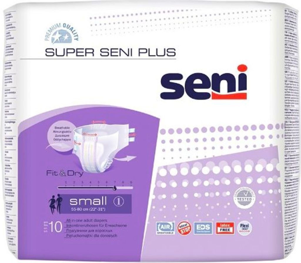 Seni Plus Premium Inkontinenz-Windeln für Erwachsene, Produktbild 