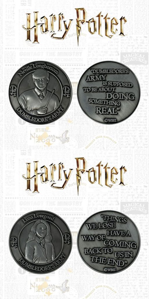 FaNaTtik Harry Potter Sammelmünzen Doppelpack Dumbledore's Produktbild 