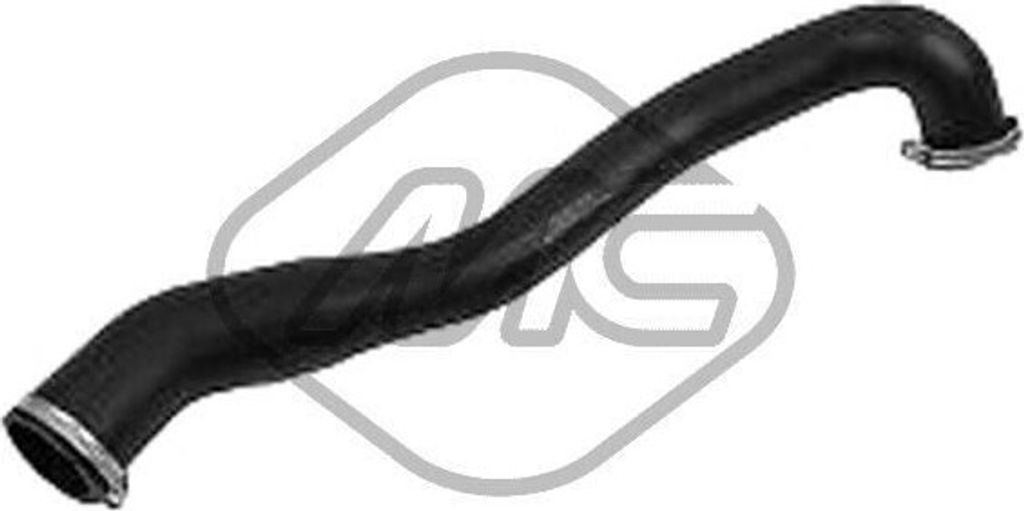 Metalcaucho 07976 Turbo Ladeluftschlauch für BMW 3 Limousine (E46) 3 Touring (E46)