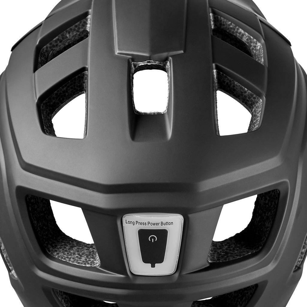 BLACK CREVICE - Damen/Herren MTB-Fahrradhelm mit Produktbild 3