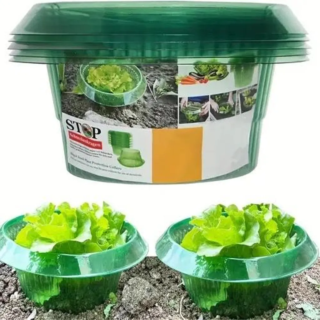 Solution Anti-Limaces Naturelle : 30 Housses Plantes Ø18 cm de Jardin