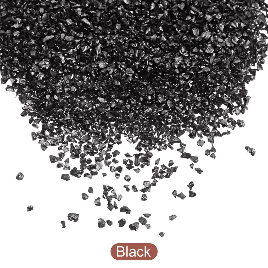 20g zerkleinerte Glassplitter 1-3mm unregelm??iges metallisches klobiges glitzerndes Glas zum Basteln DIY Schmuck Vasenfš¹ller Epoxidharz Dekorat...