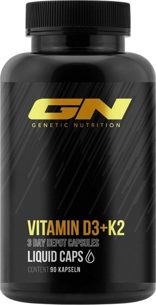 GN Vitamin D3+K2 (90 Liquid Kapseln) Produktbild 