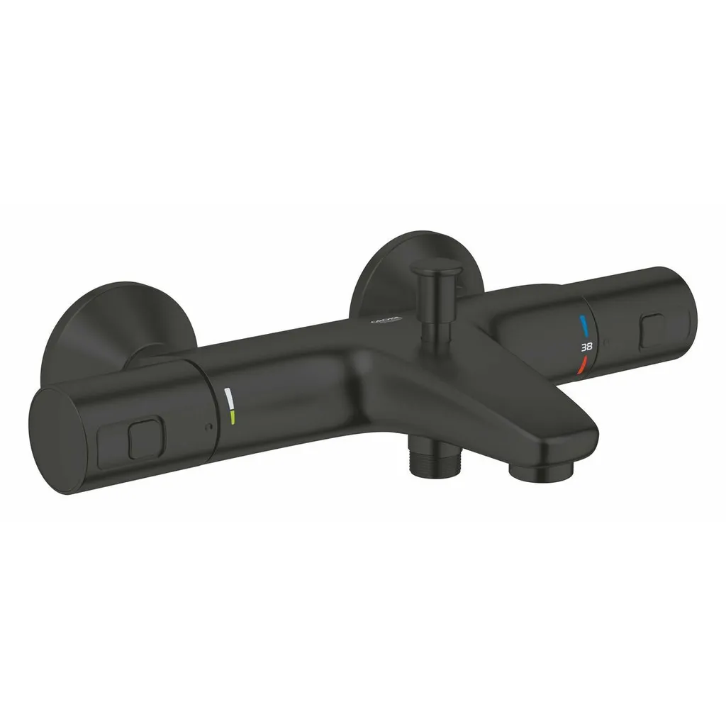 Grohe Quickfix Precision Start Mitigeur Bain Noir Mat 3484224L0 Design