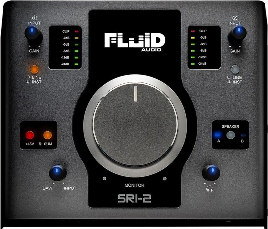Fluid Audio Interface SRI-2 Interface und Produktbild 
