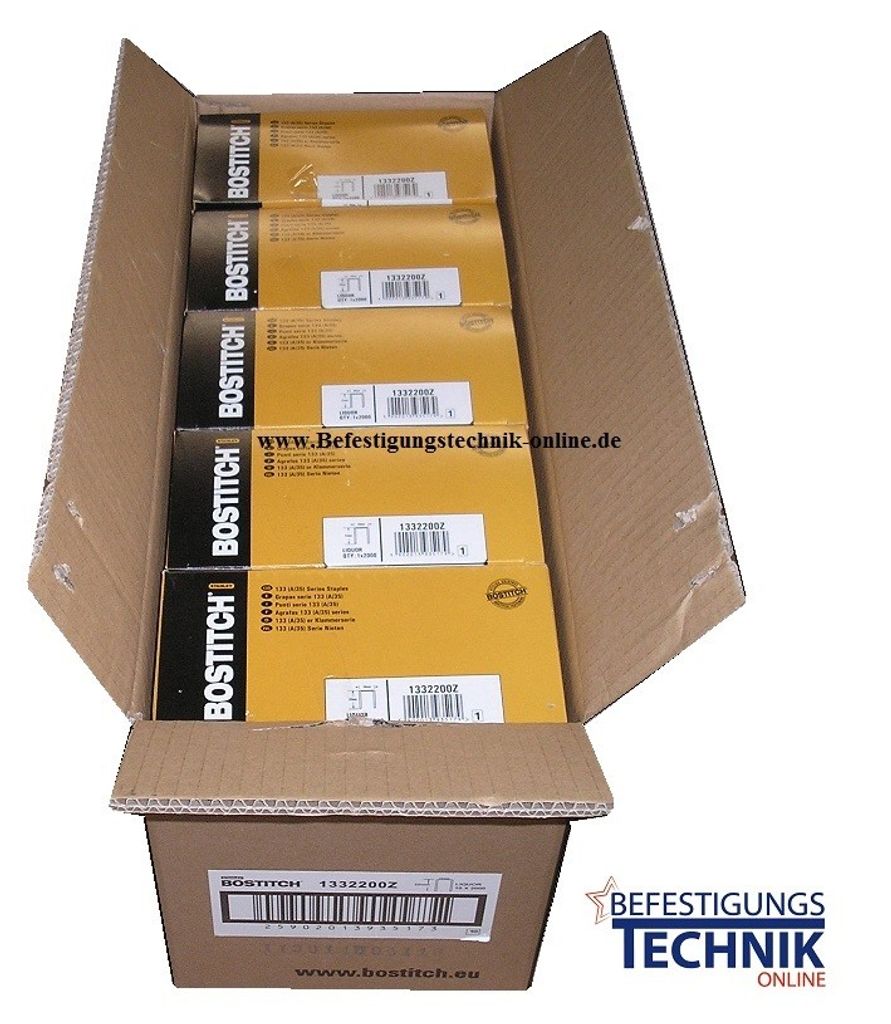 Agrafe SW7437/15mm pour agrafeuse à fermeture de carton Image du produit 
