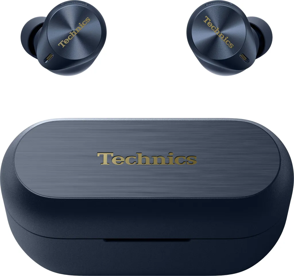 Écouteurs Technics EAH-AZ80E-A Bleus parfaits pour le travail et voyage
