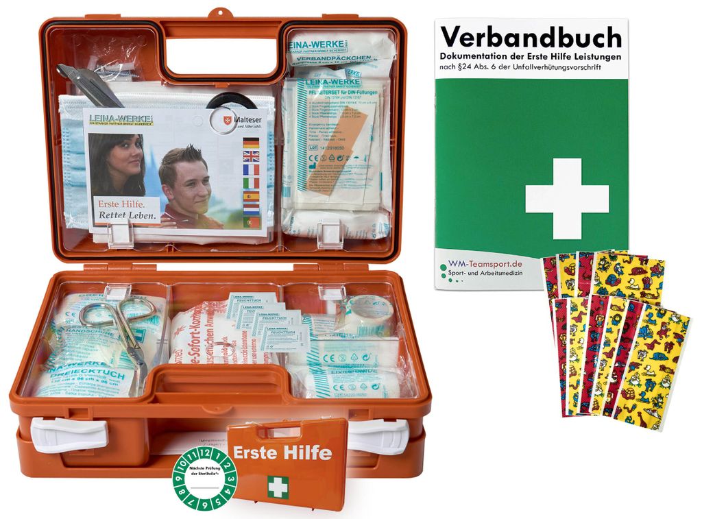Erste-Hilfe-Koffer KITA incl. Hygiene-Ausstattung nach Produktbild 