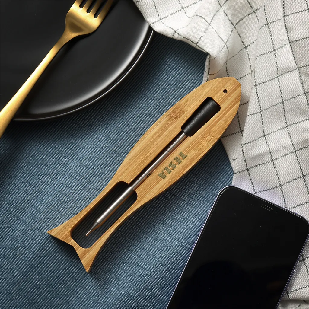 TESLA Cook BBQ100 Sonde de Cuisson Sans Fil avec Application Mobile App