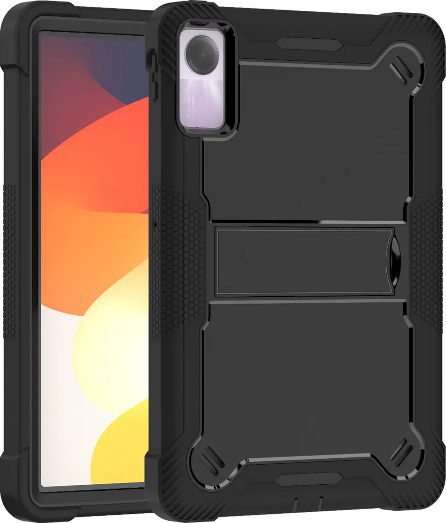 Migliore Custodia Robusta Xiaomi Redmi Pad SE 11 2023 Nera Ibrida
