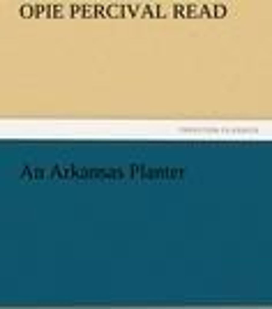 An Arkansas Planter