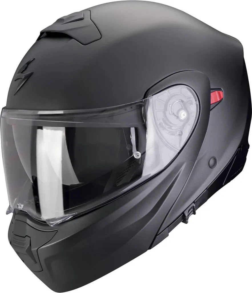 Casque Scorpion Exo-930 Evo Noir Mat L : Idéal pour les Longs Trajets Moto