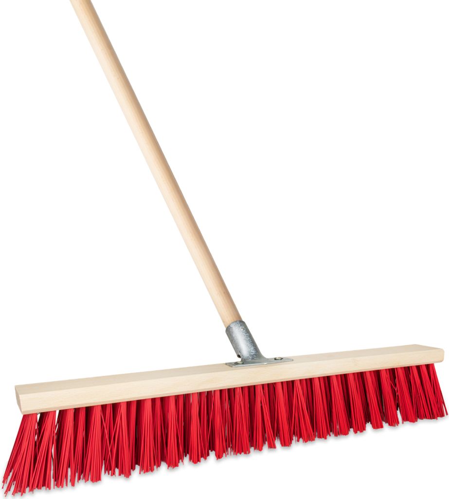 Straßenbesen Kehrbesen Saalbesen Besen Gartenbesen Besenbreite 50 cm mit Stiel 130 cm