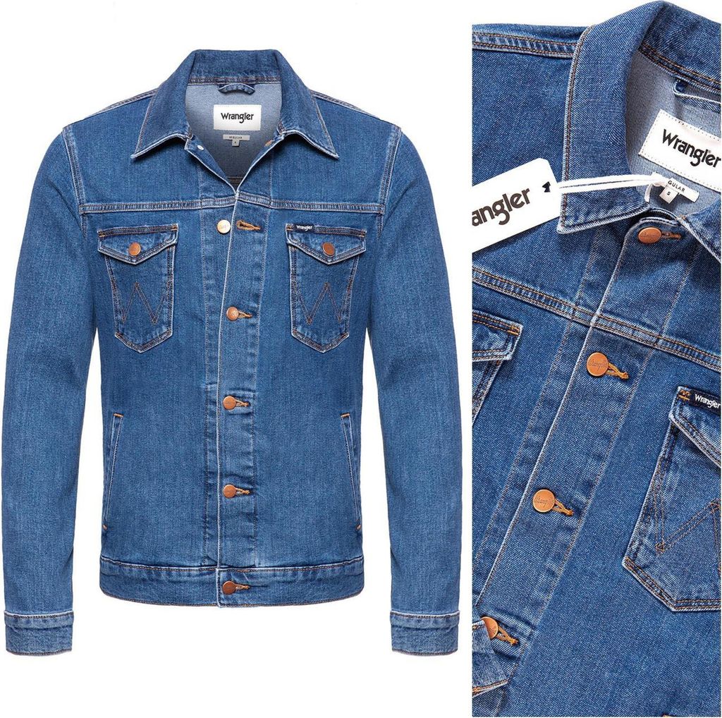 WRANGLER, pánska jeansová bunda, model REGULAR JACKET, Obrázok produktu 