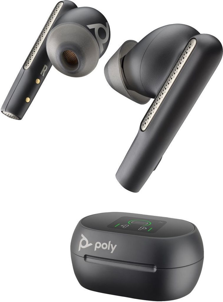 Poly Voyager Free 60+ UC Earbuds (schwarz, +BT700 USBC Produktbild 