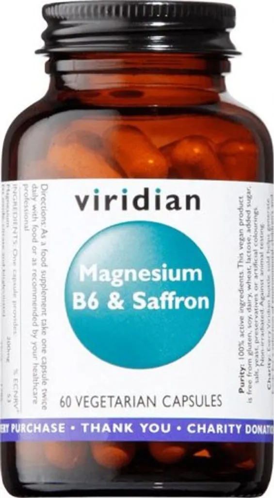 Magnésium B6 safran formule hautement assimilable contre la fatigue