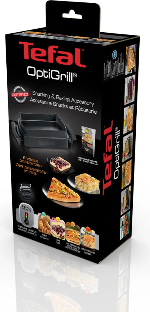 Tefal OptiGrill Elite Accessoire Snacking et Cuisson XA725870 Noir - 16