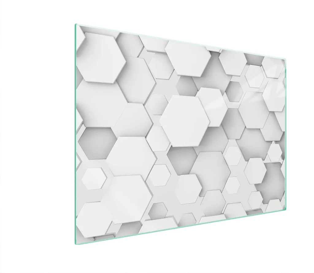 Pannello in Vetro Temperato 70x52 Cuore - Protezione Piano Induzione