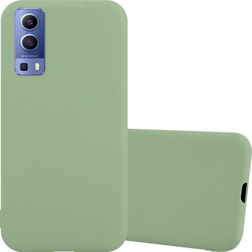 Cadorabo Hülle für Vivo Y52 5G / Y72 5G Schutzhülle in Grün Produktbild 