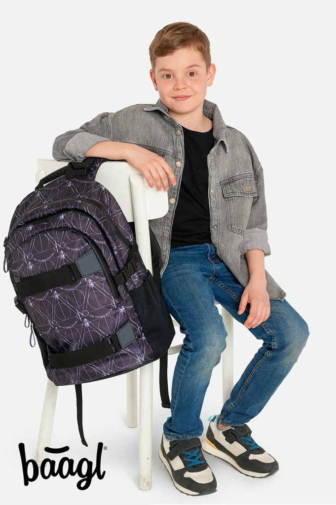 BAAGL Skate Harry Potter Deathly Hallows Rucksack-Set 3tlg: Produktbild 14