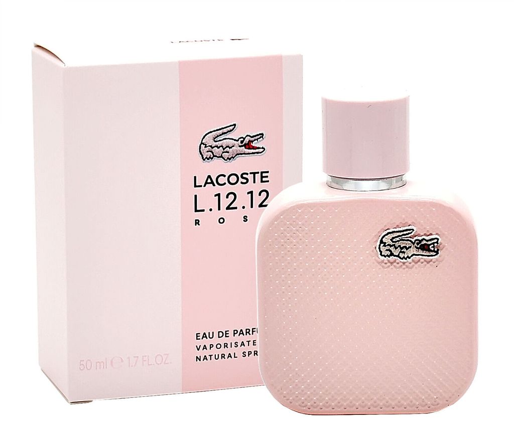 Lacoste L.12.12 Rose Eau De Parfum Spray 50ml Produktbild 