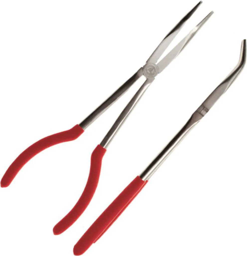 BGS Pince téléphonique Do It Yourself courbée 45° extra longue 280 mm