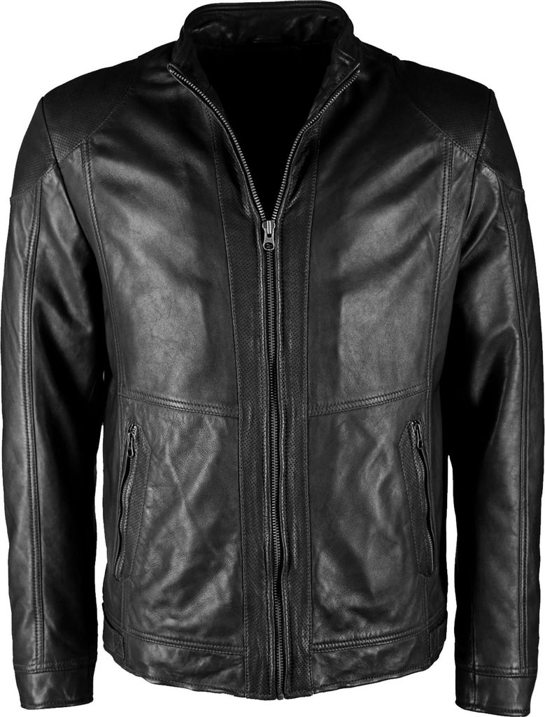 JCC Lederjacke 6010007-2 Herren black S