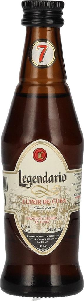 Legendario Elixir de Cuba 34% Vol. 0,05l Produktbild 