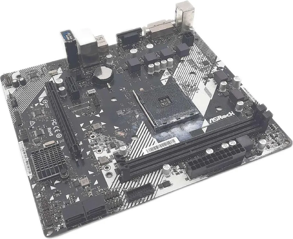 ASRock A520M-HDV - Scheda Madre Affidabile per Ufficio e Casa - 9