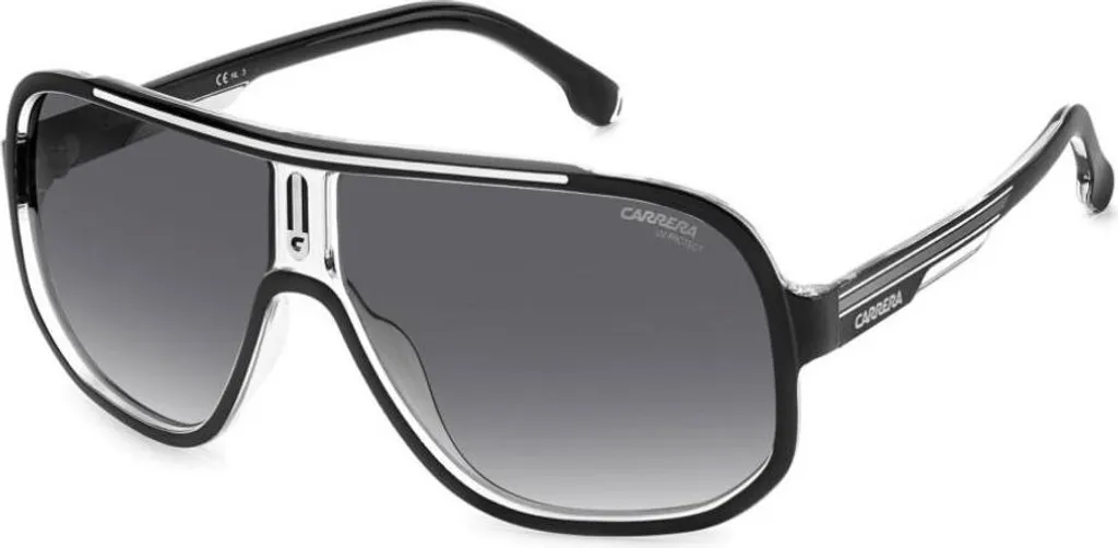 Lunettes de soleil Pilot Carrera 1058 80S 9O Monture Rectangulaire Chic