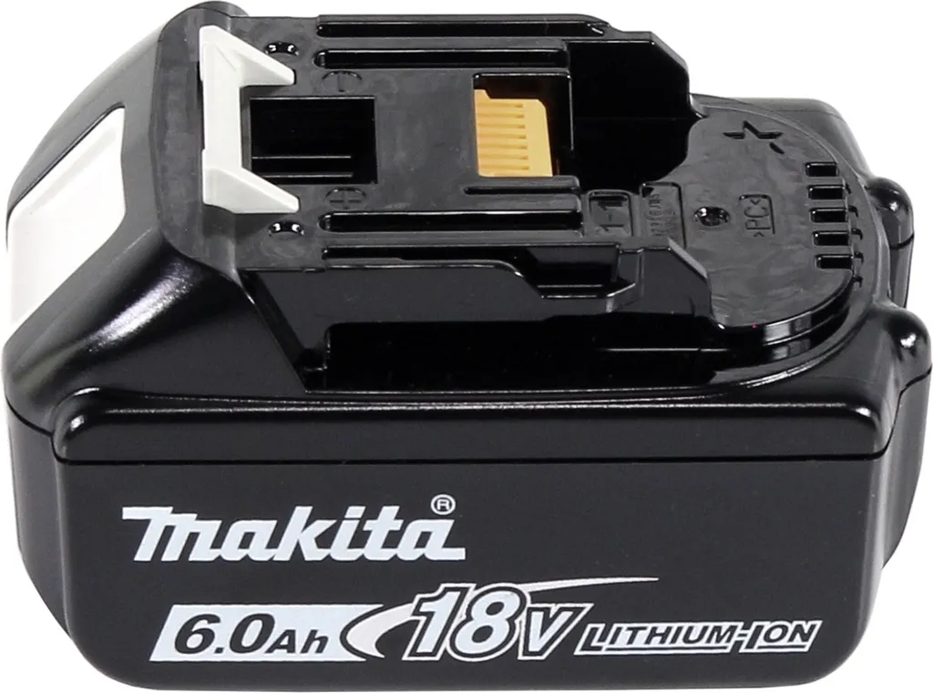 Makita DCL 180 G1 B Aspirateur sans fil 18 V noir avec Batterie 6,0 Ah