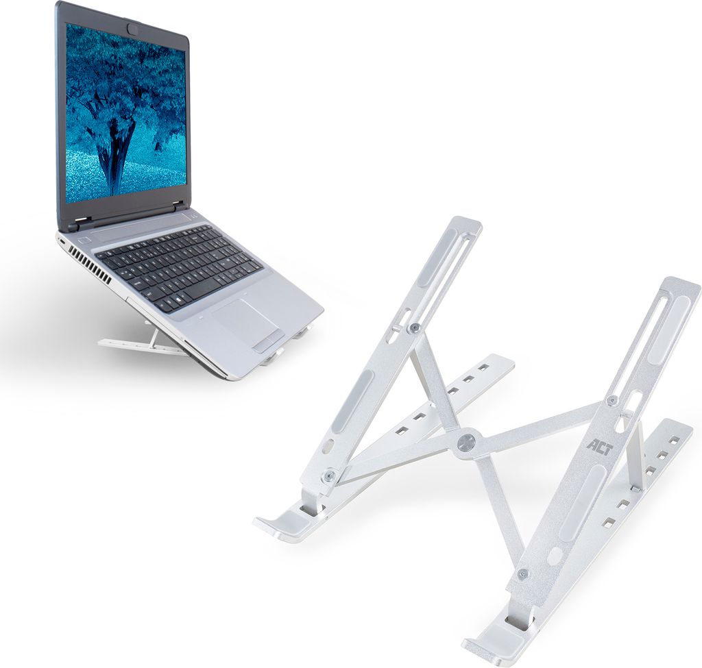 ACT Tragbarer Aluminium-Laptop-Ständer AC8120