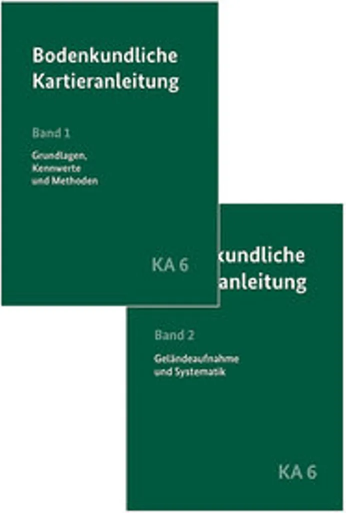 Guide de cartographie pédologique KA6 en 2 volumes - Manuel complet