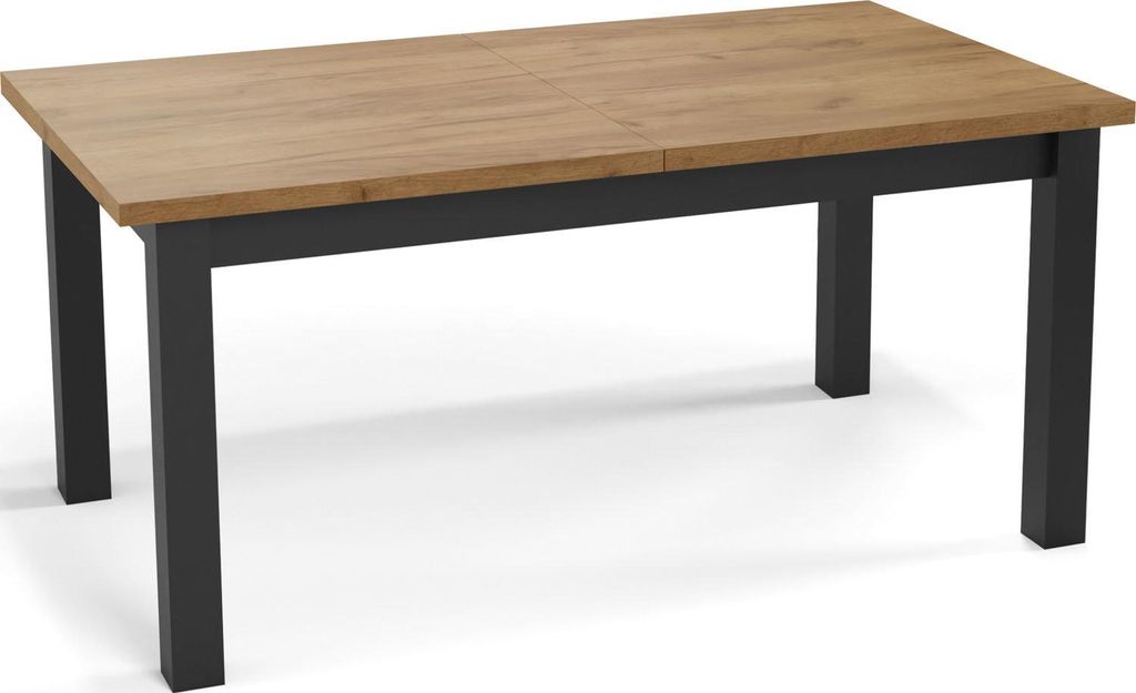Moderný obdĺžnikový rozkladací jedálenský stôl - úspora Obrázok produktu 