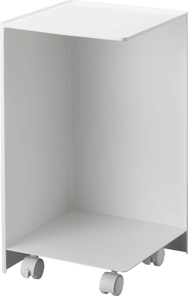 YAMAZAKI - Porte-papier toilette avec roulettes H43 cm - Image du produit 