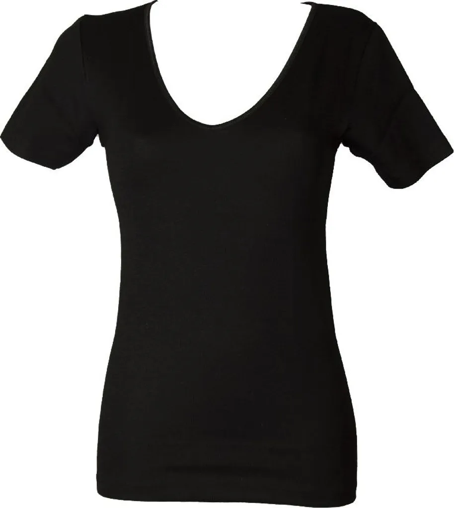 Sous-pull manches courtes femme en maille laine et coton doux Ragno