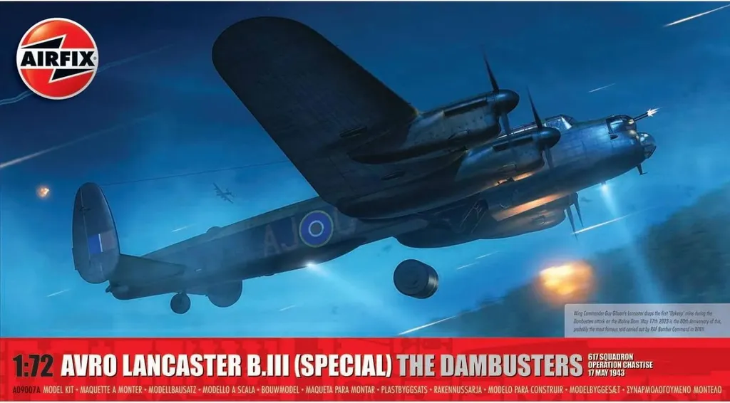 Maquette Fidèle Avro Lancaster B.III Special Airfix Évitez les Erreurs