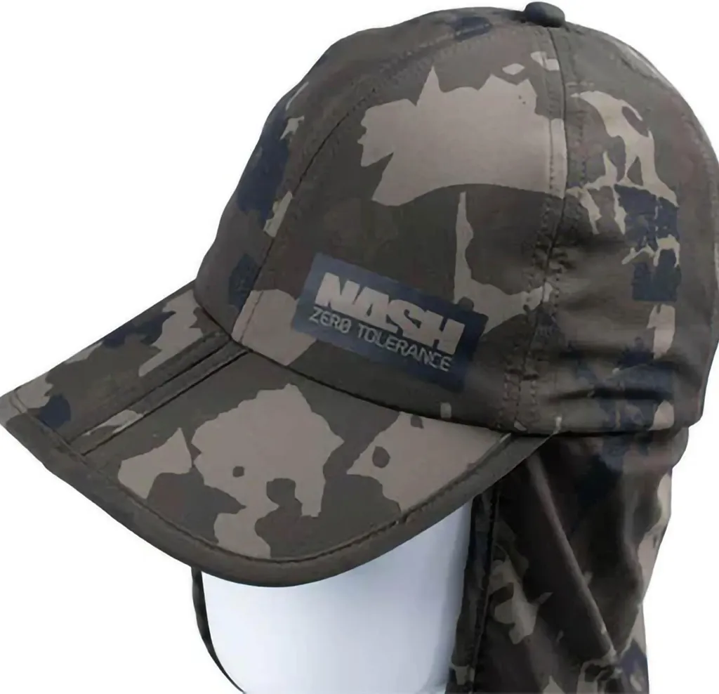 Casquette de pêche imperméable Nash ZT Lite Hydra Flex pour le stalking