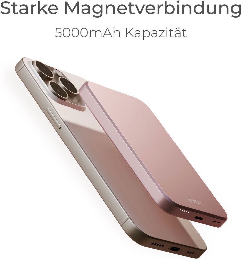 Woyax 20W 5000mAh Magnetische Powerbank MagSafe Ladegerät Produktbild 3