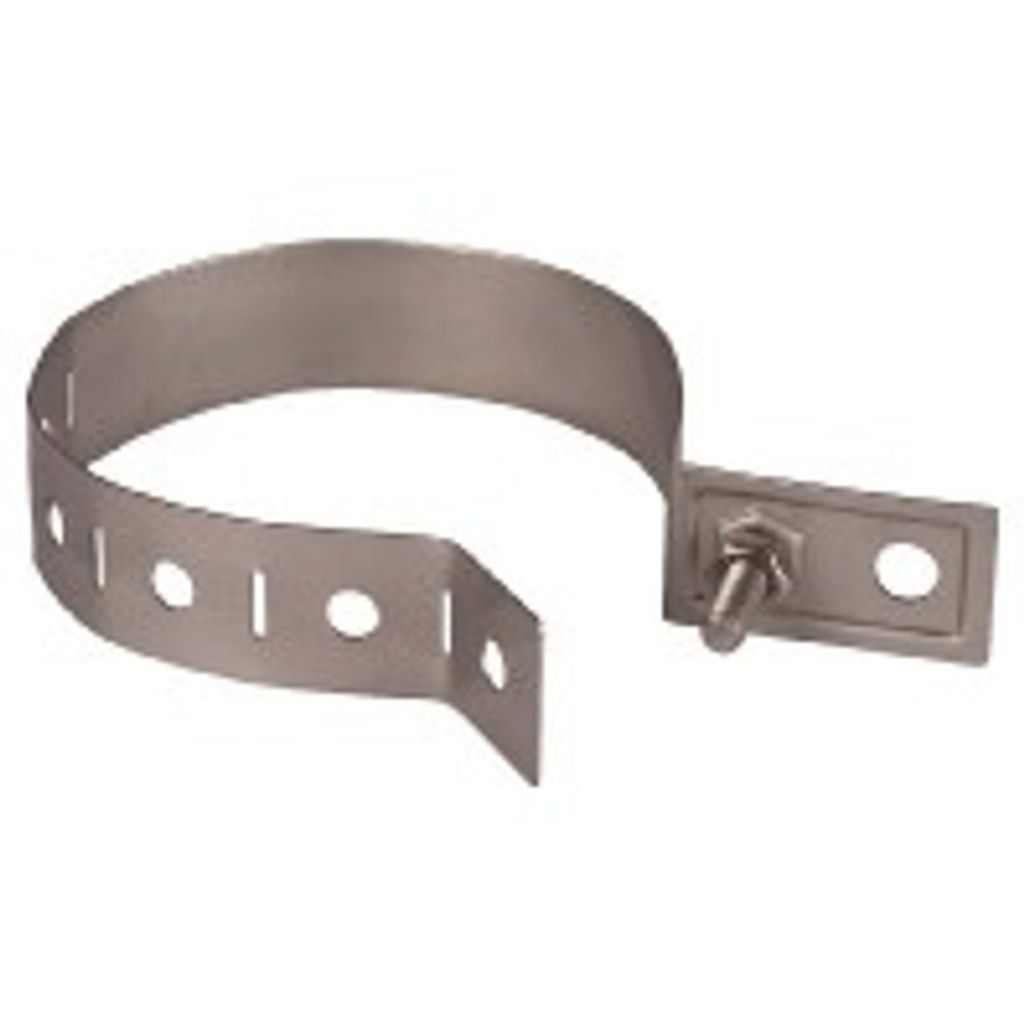 Dehn & Söhne 423029 Regenrohrschelle NIRO 10,5mm 60-150mm